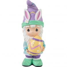 Precious Moments There's Gnome Bunny Like You Gnome Holding Easter Egg