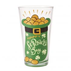 Designs by Lolita Happy St. Patrick's Day Pint Glass