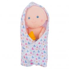 Ganz Baby Swaddle & Bottle Baby Doll