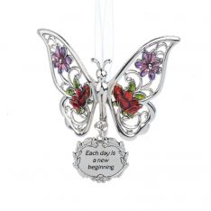 Ganz Soaring into Spring "Each day is a new beginning" Ornament