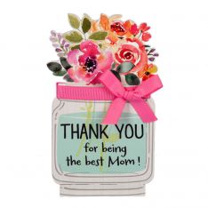 Ganz Hidden Message 2 pc Gift Card Holder "Thank you for being the best Mom!"