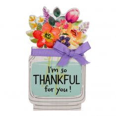 Ganz Hidden Message 2 pc Gift Card Holder "I'm so Thankful for you!"