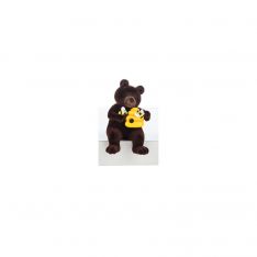 Ganz Grizzly Bear and Bee Shelfsitter Bee Hive Figurine