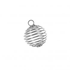 Ganz The Cage Silver Charm