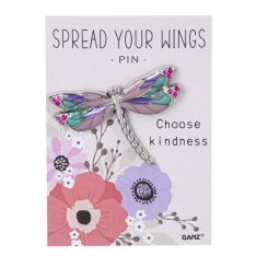 Ganz Spread Your Wings "Choose Kindness" Pin on Backer
