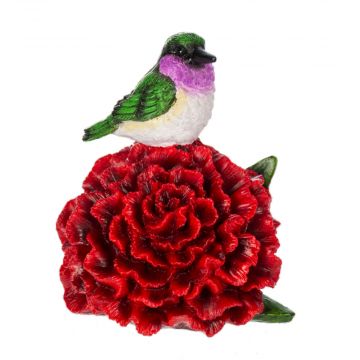 Ganz Flower Of The Month Figurine - January - Carnation