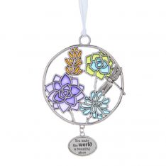 Ganz Forever Yours "You Make The World A Beautiful Place" Ornament