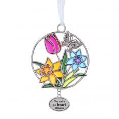 Ganz Forever Yours "You make my heart blossom" Ornament