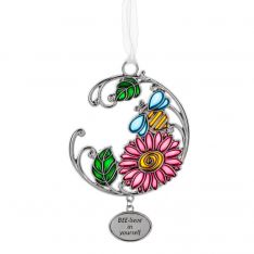 Ganz Nature's Circle "BEE-lieve in yourself" Ornament