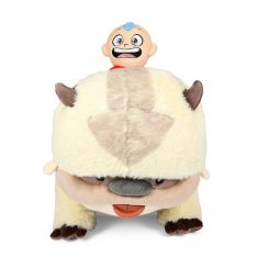 NECA Kid Robot Appa with Aang 10in Plush