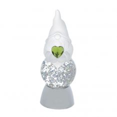 Ganz Midwest Gift LED Light Up Gnome August Birthstone Mini Shimmer