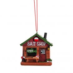 Ganz Midwest Gift Bait Shop "Bait Shop Open" Ornament
