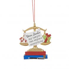 Ganz Midwest Gift Lawyer "My Lawyer Can Explain Everything" Ornament