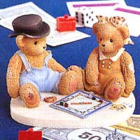 Cherished Teddies Jerald & Mary: What Would Game Night Be Without You?